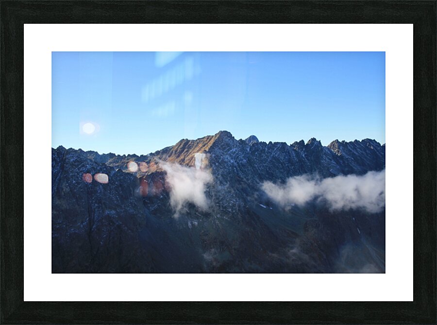 Endless Alpine Horizon Picture Frame print
