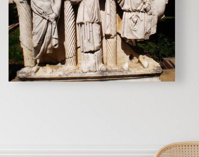  Ancient relief engravings   sculptures  in the pavilion of the Historical Museum of Antalya by Vitaliy Borisov