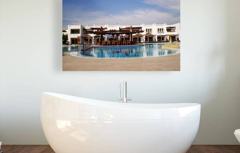The territory egyptian Tivoli Aqua Park Hotel in Sharm El Sheikh by Vitaliy Borisov
