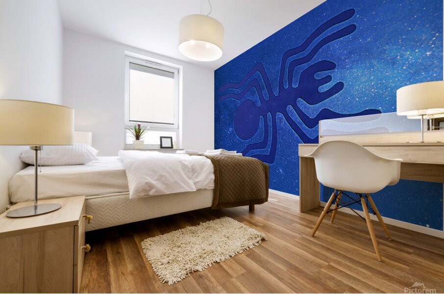 Nazca Spider Mural print