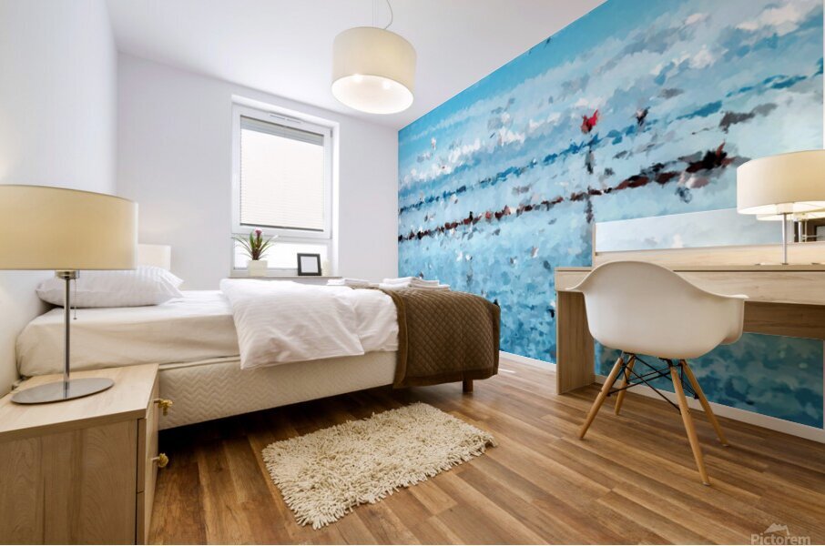 Sea Breeze Mural print