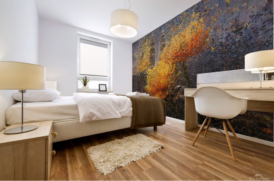 Twins Mural print