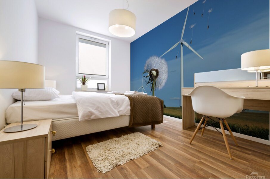 Wind Power Mural print
