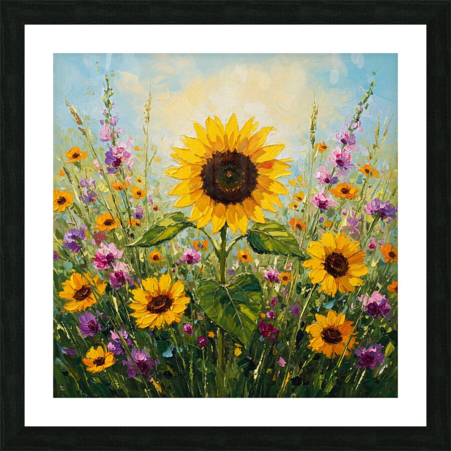 Summer Mood Picture Frame print