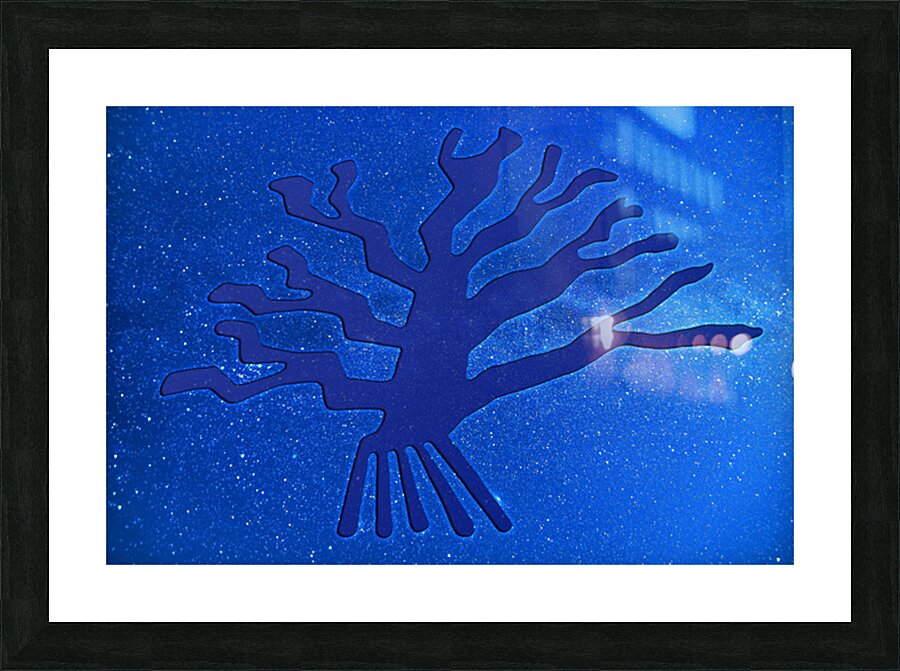 Nazca Tree Picture Frame print