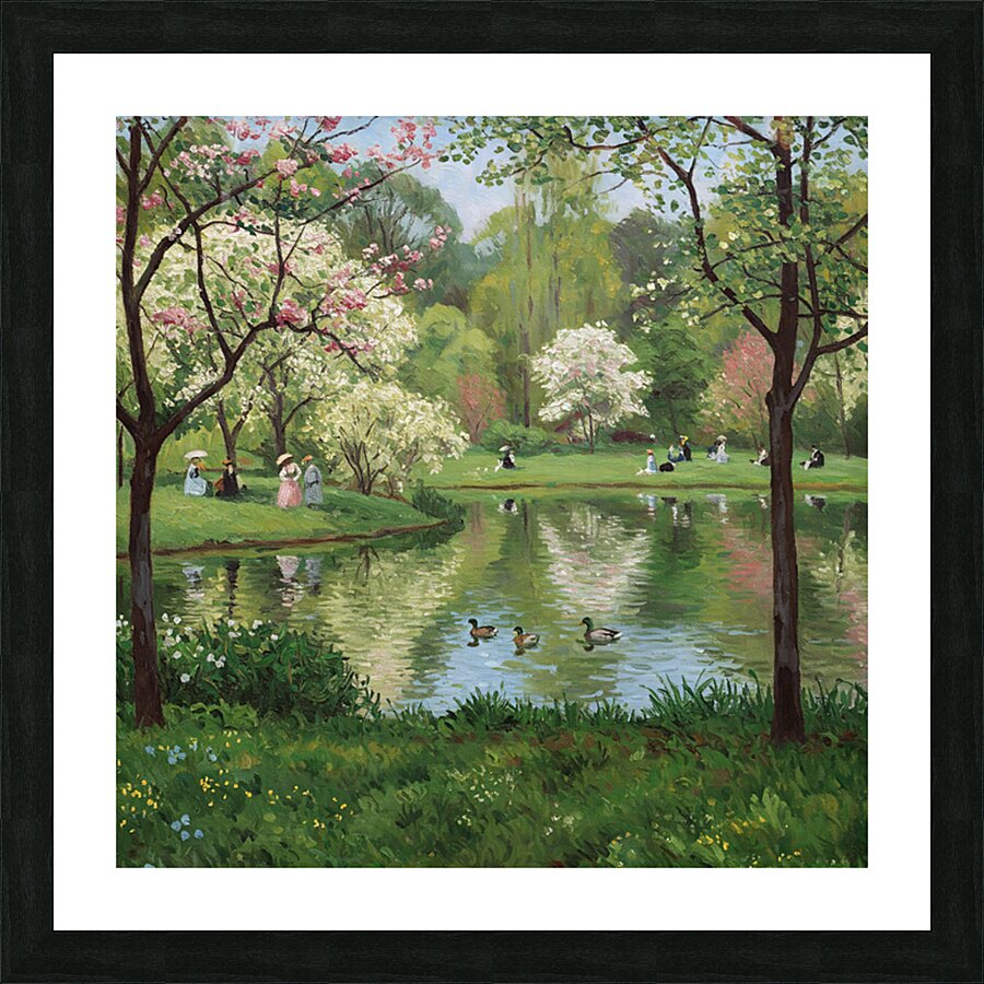 Springtime Picture Frame print