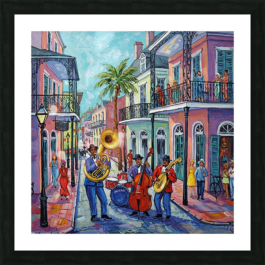 New Orleans Picture Frame print