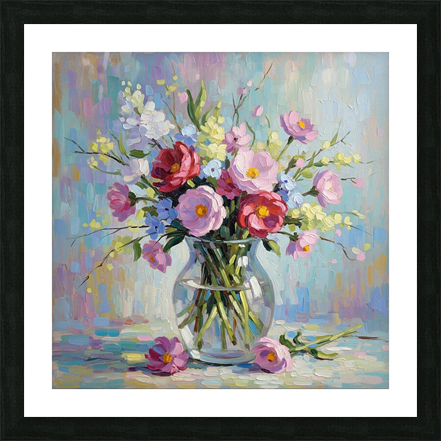 Spring Still Life Picture Frame print