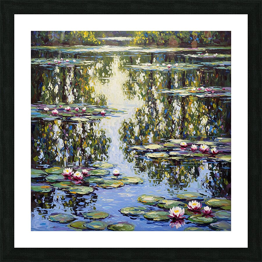 Summer Reflection Picture Frame print