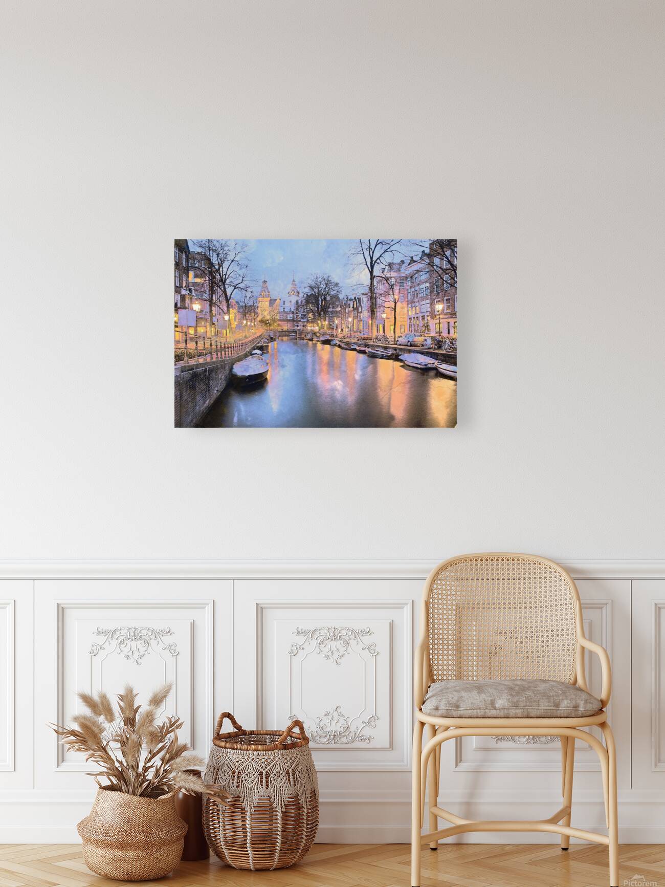 Winter Amsterdam Reproduction