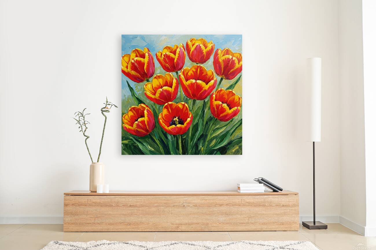 Red Tulips Reproduction