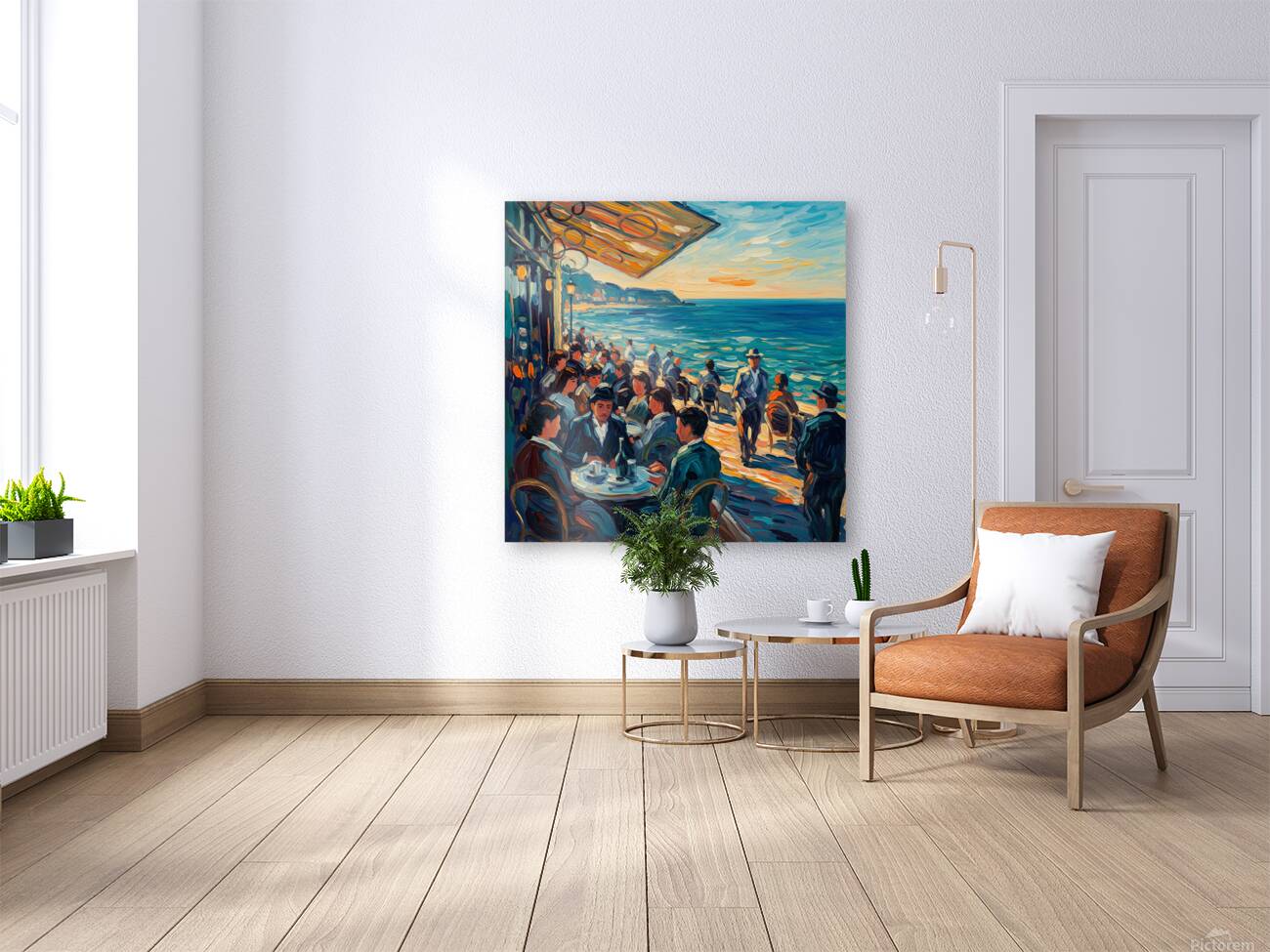 Seaside Cafe Reproduction