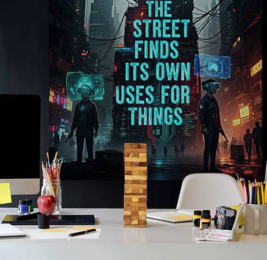 The street finds its own uses for things by Alex Mir
