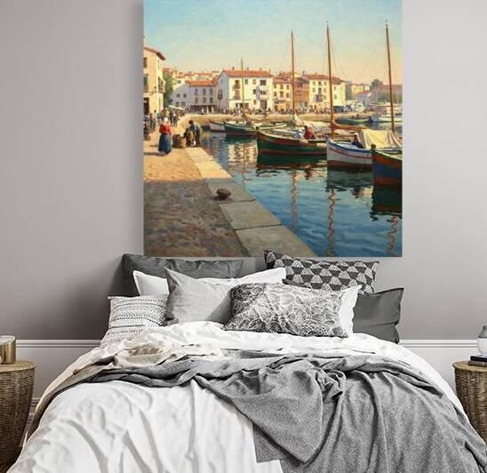 Morning in a Port Town by Alex Mir