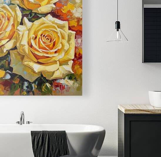 Yellow roses by Alex Mir