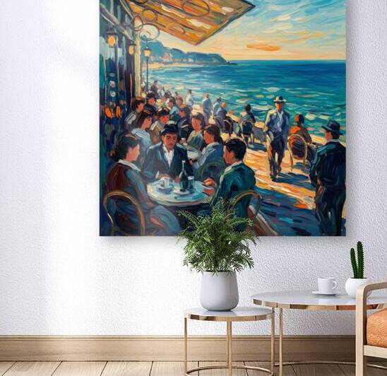 Seaside Cafe by Alex Mir