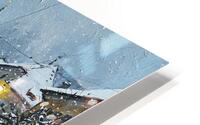 Snow Tram HD Metal print