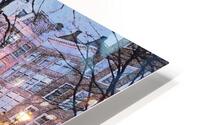 Winter Amsterdam HD Metal print