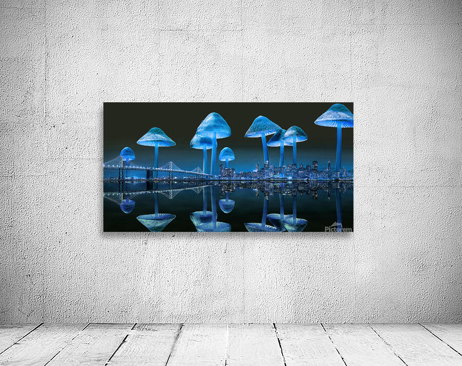Surreal City Wall Preview