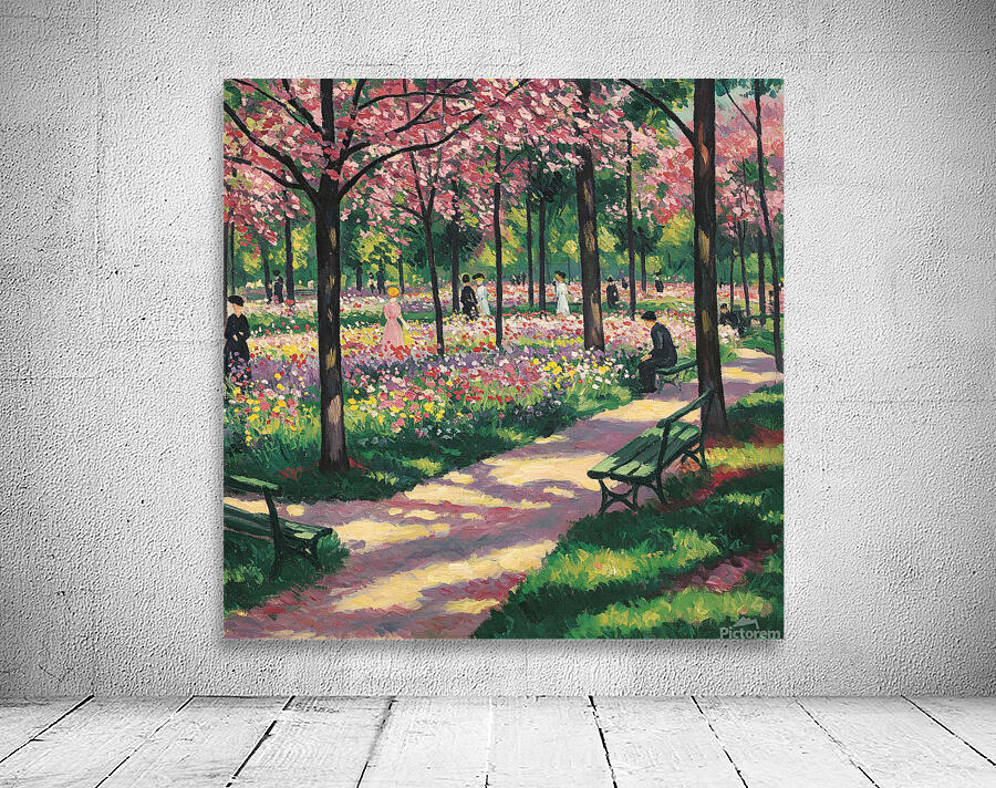 Spring in a Park Wall Preview