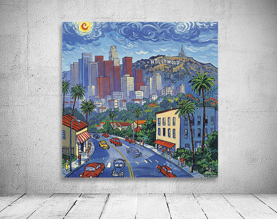 Los Angeles Wall Preview