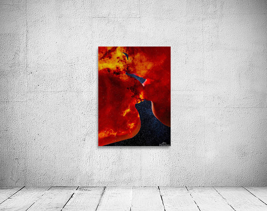 Space Kiss Wall Preview