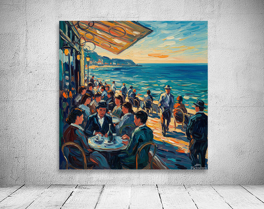 Seaside Cafe Wall Preview