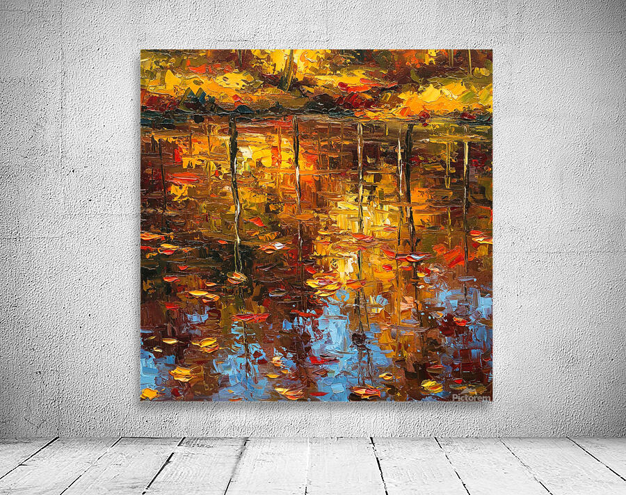 Autumn Reflection Wall Preview