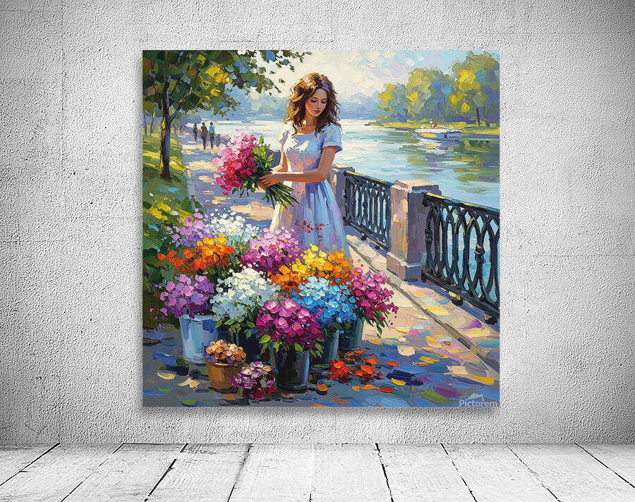 Flower Seller Wall Preview
