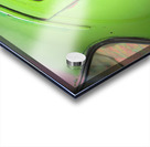 Woman in Green Car Window Impression Acrylique