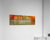 Autumn Park by the Water Impression acrylique