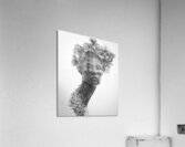 Fragmented Muse Impression acrylique