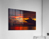 Inferno on the Water Impression acrylique