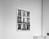 Doors in Black and White Acrylic Print