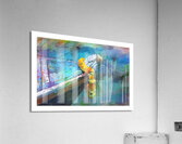 Painted Bow on Water Acrylic Print