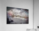 Storm at the Malecon Impression acrylique