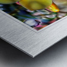 Yellow Flower Glow Metal print