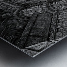 Carved stories II Impression metal