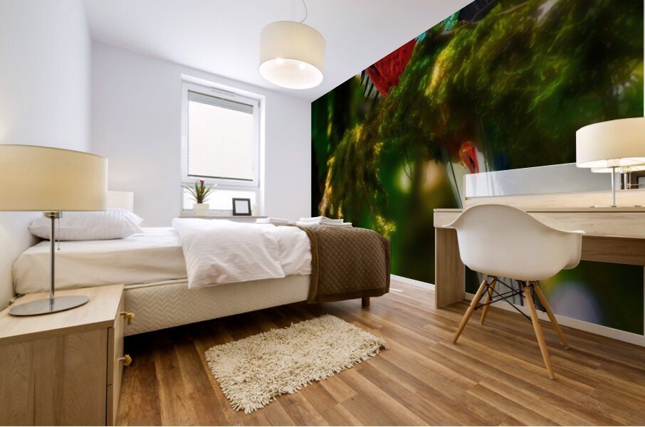 Jewel of the Cloud Forest Impression murale