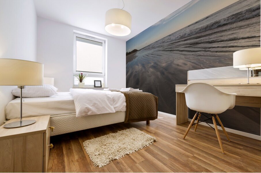 A Tranquil Coastal Dreamscape Mural print