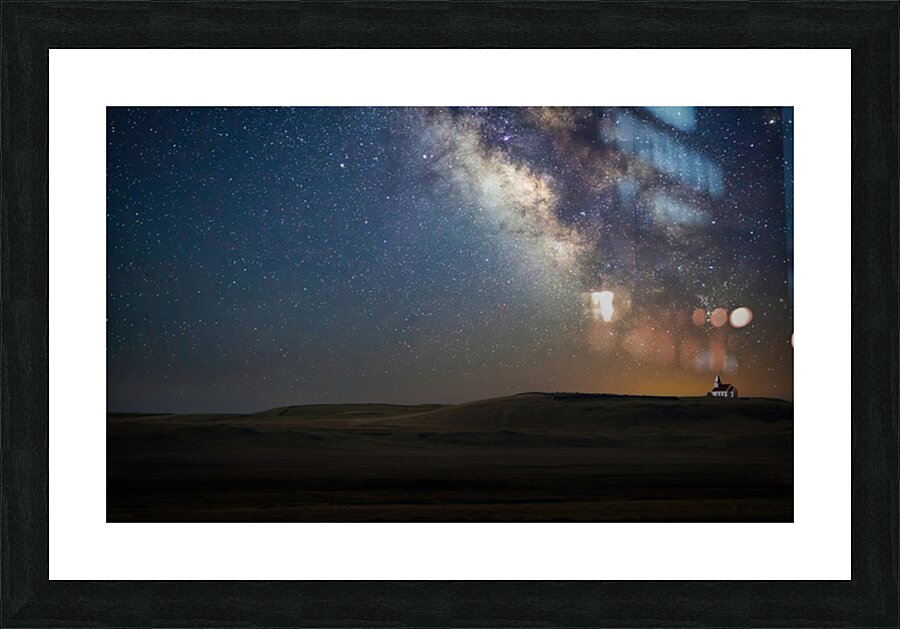 Under the Milky Way Picture Frame print