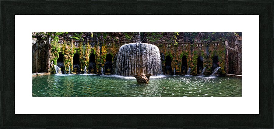 Classical Fountain Picture Frame print