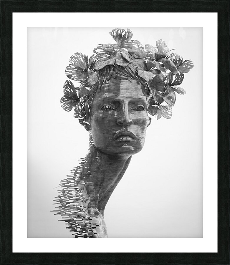 Fragmented Muse Impression et Cadre photo