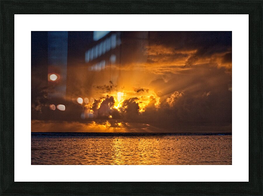 Golden Tempest Impression et Cadre photo