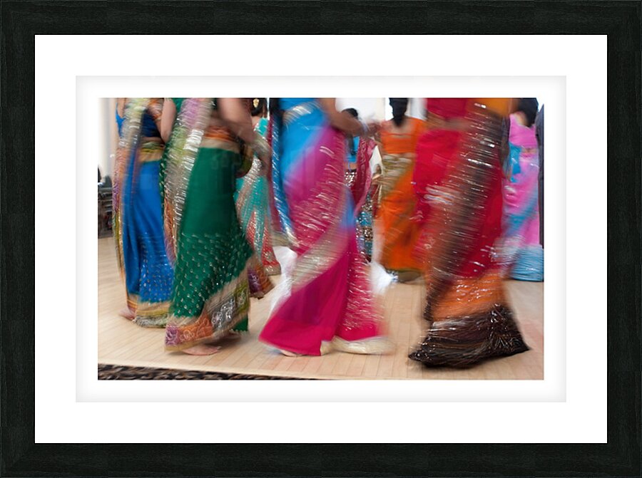 Dance of Colors Picture Frame print