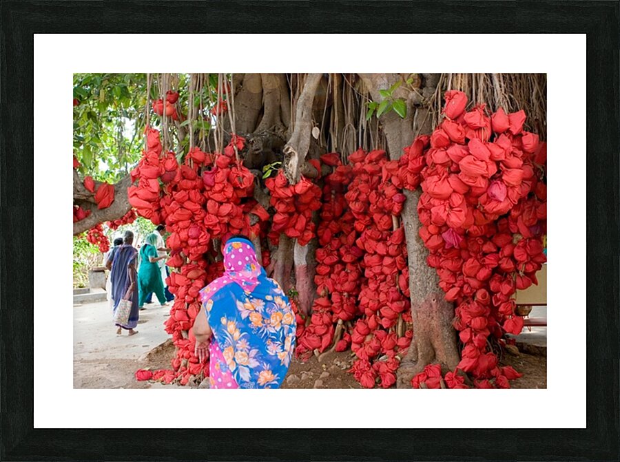 Wishes in Red Impression et Cadre photo