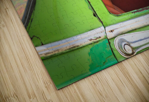 Woman in Green Car Window Chirag Pandya puzzle