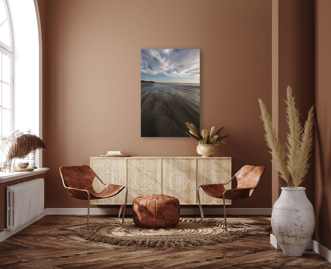 A Tranquil Coastal Dreamscape Reproduction