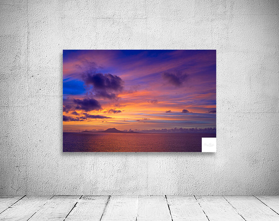 Pastel Skies Over Distant Shores Wall Preview