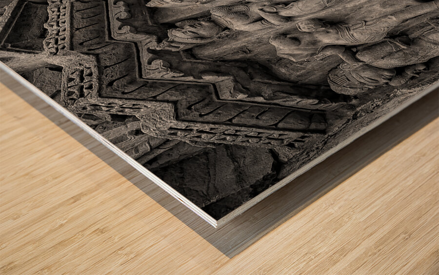 Carved Heritage I Wood print